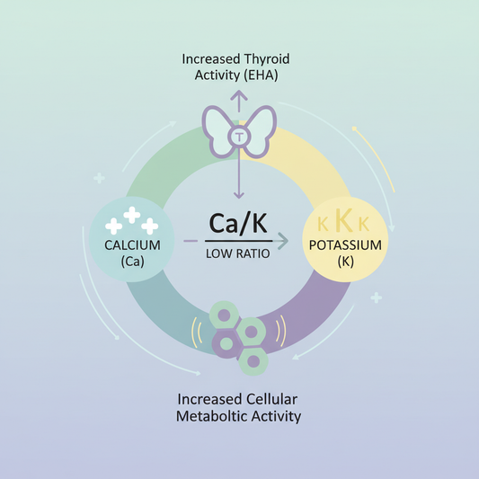 Understanding the Calcium-to-Potassium Ratio in HMA: What It Reveals About Thyroid Activity