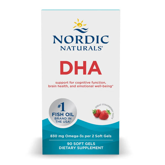 Nordic Naturals DHA – 480 mg DHA / 205 mg EPA – 60 kapsułek