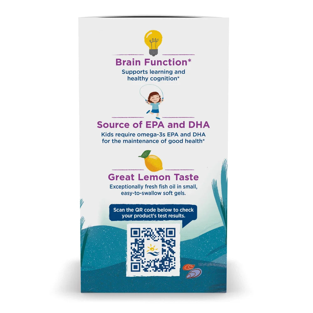 Complete Omega Junior – Omega 3-6-9 Complex for Kids Ages 6+