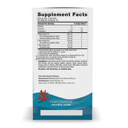Complete Omega Junior – Omega 3-6-9 Complex for Kids Ages 6+
