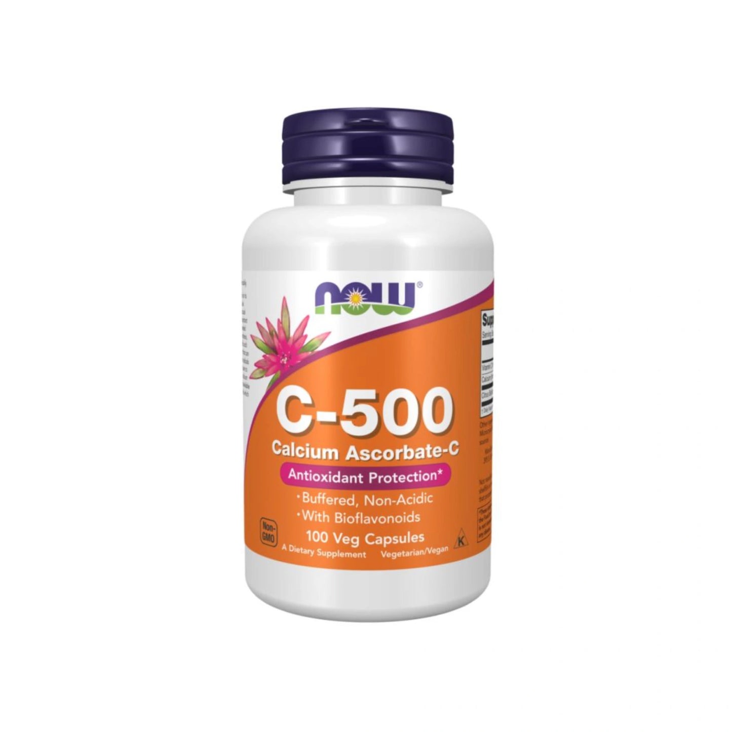 Vitamin C-500 Calcium Ascorbate-C, NOW 250 Veg Capsules