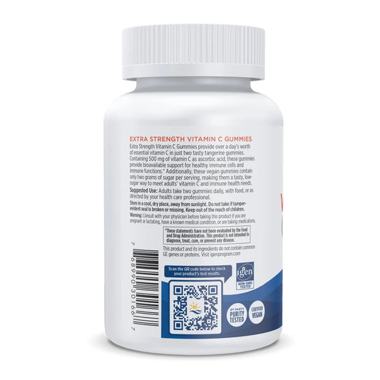 Witamina C Extra Strength Gummies – Wsparcie odporności i antyoksydantów