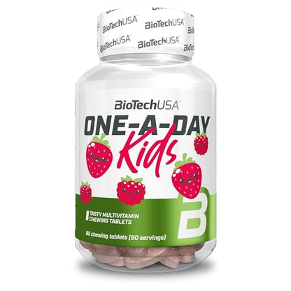 BioTechUSA One-A-Day Kids – 90 Chewable Tablets