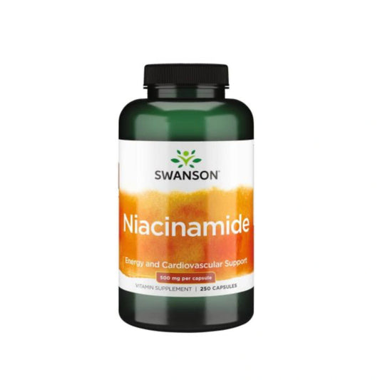 Swanson Niacynamid 500 mg – 250 kapsułek