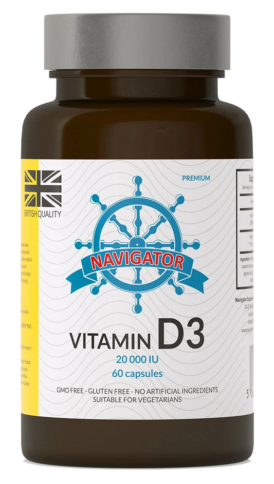 Witamina D3 20 000 IU – Suplement o wysokiej mocy