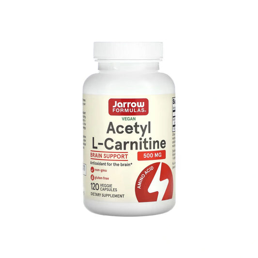 Jarrow Formulas Acetylo-L-Karnityna 500mg, 120 Kapsułek Roślinnych