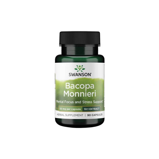 Swanson Bacopa Monnieri 10:1 Ekstrakt 50mg
