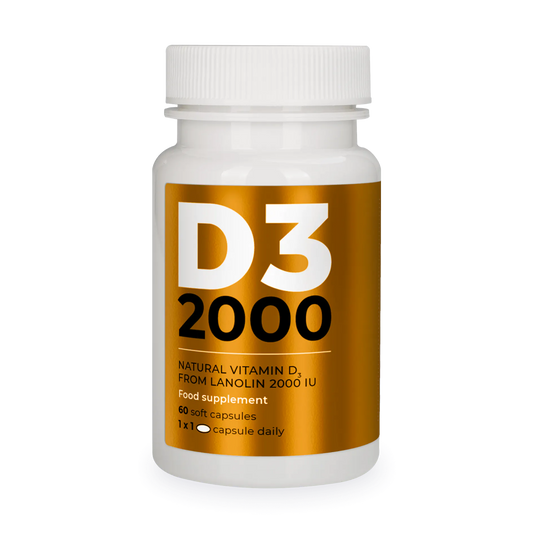 Witamina D3, 2000 j.m.