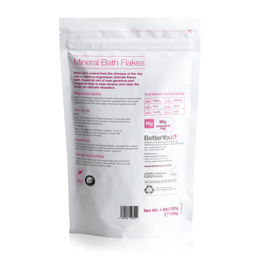 Płatki do kąpieli BetterYou Magnesium Relax – 750 g