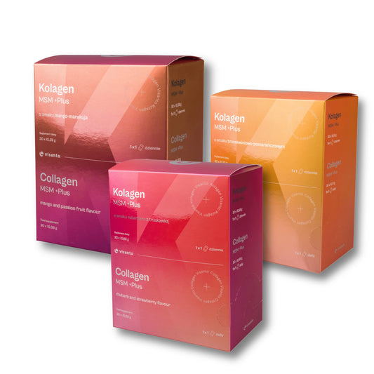 Collagen MSM +PLUS – Multi-Flavour 🥭🍓🍑