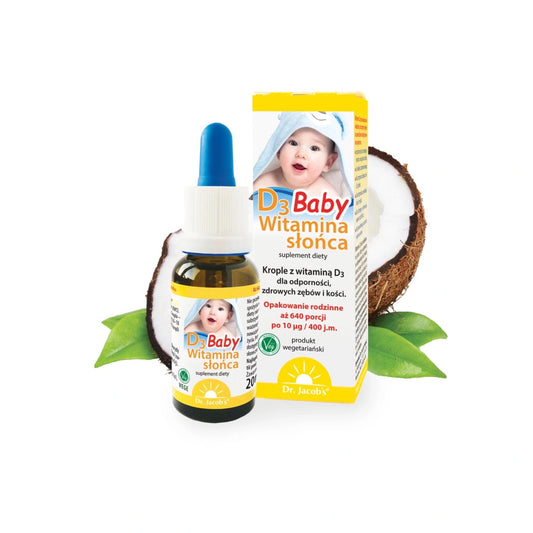 Sunshine Vitamin D3 Baby - Dr. Jacob's