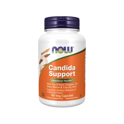 NOW Foods Wsparcie w walce z grzybicą Candida