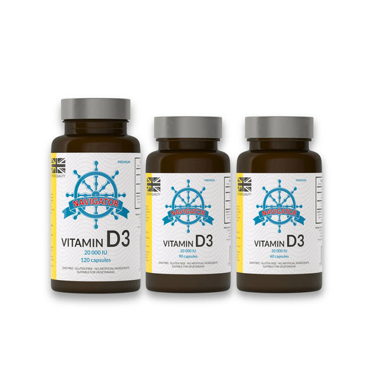 Witamina D3 20 000 IU – Suplement o wysokiej mocy