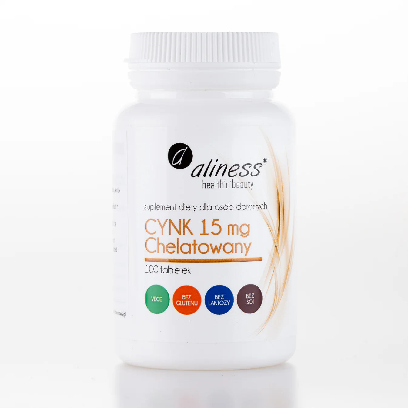 Chelated Zinc Diglycinate 15 mg – 100 Vegan Tablets | High Bioavailability