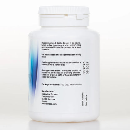 Aliness Sodium Butyrate – 100 wegańskich kapsułek 