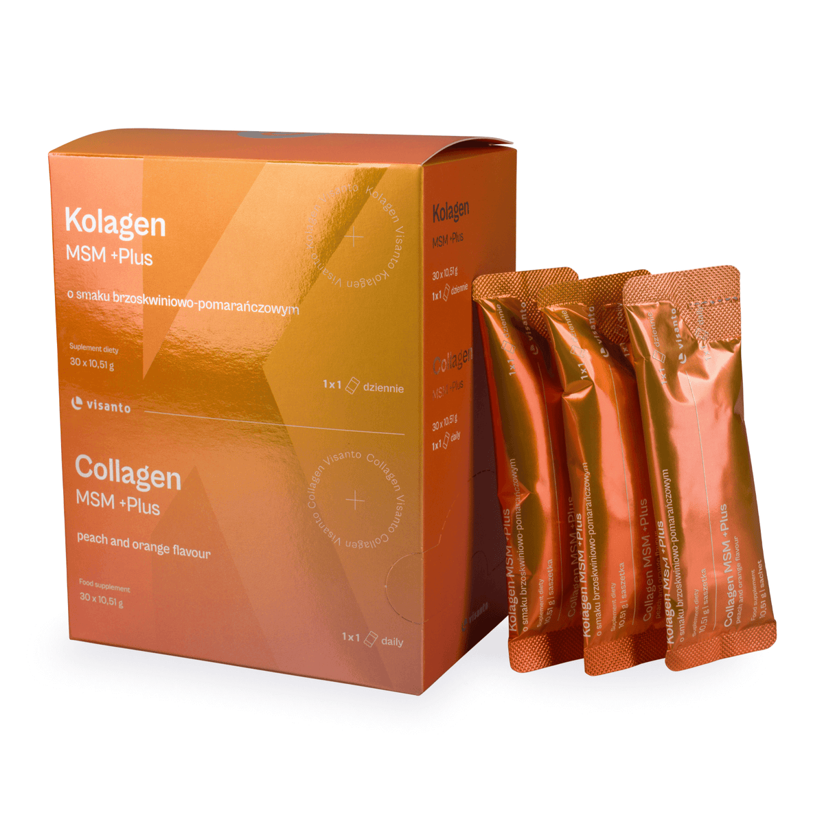 Collagen MSM +PLUS – Multi-Flavour 🥭🍓🍑