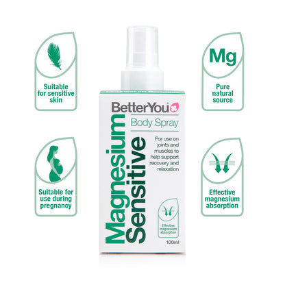 Magnezowy spray do ciała Sensitive 