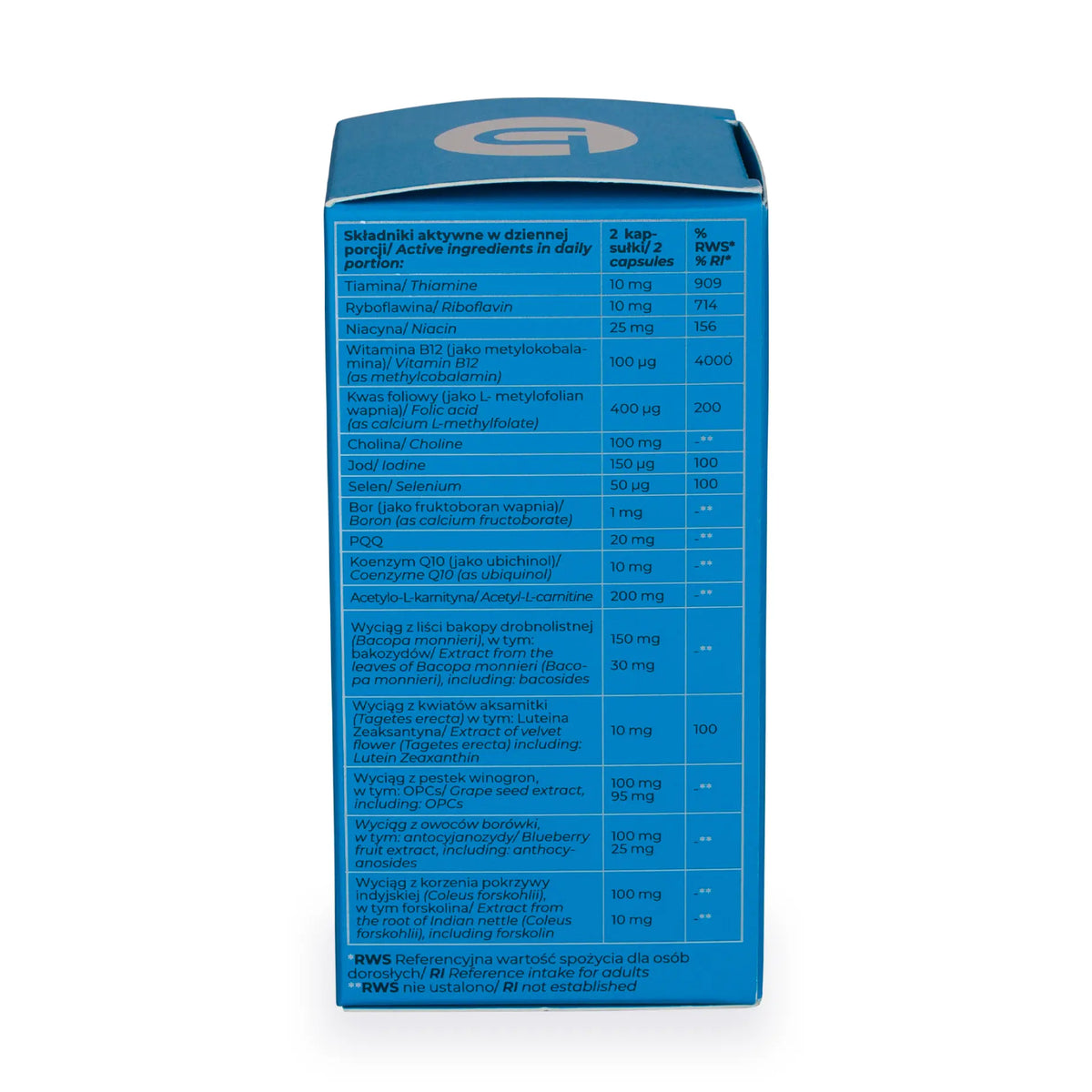 NEURO PQQ VISANTO - BRAIN SUPPORT