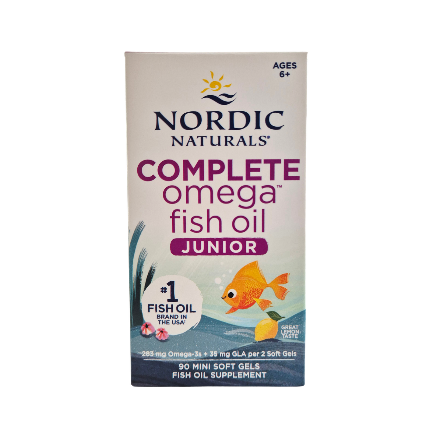 Complete Omega Junior – Omega 3-6-9 Complex for Kids Ages 6+