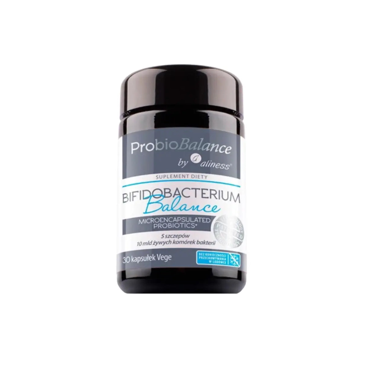ProbioBalance Bifidobacterium – 10 Billion Probiotic Bacteria – 30 Vegan Capsules | Aliness