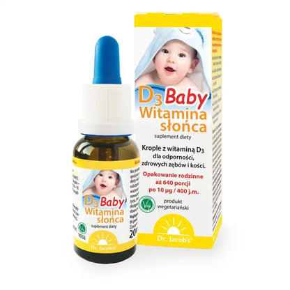 Sunshine Vitamin D3 Baby - Dr. Jacob's