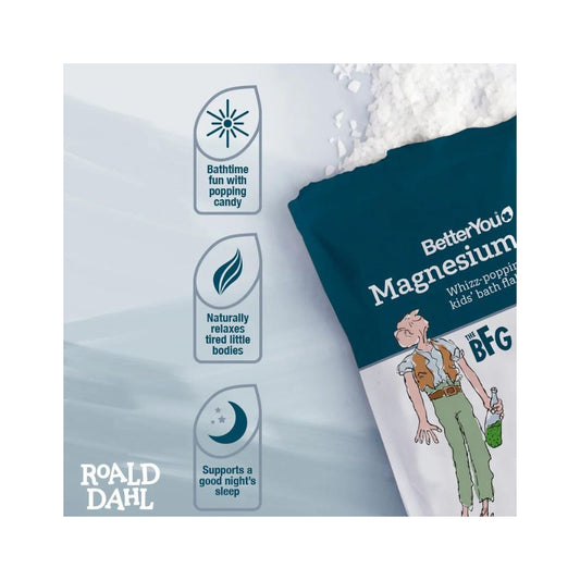 BetterYou Kids Sleep Magnesium Bath Flakes – 750g
