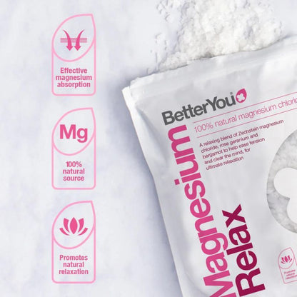 BetterYou Magnesium Relax Bath Flakes – 750 g