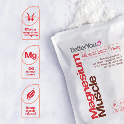 Magnesium Muscle Bath Flakes 1kg