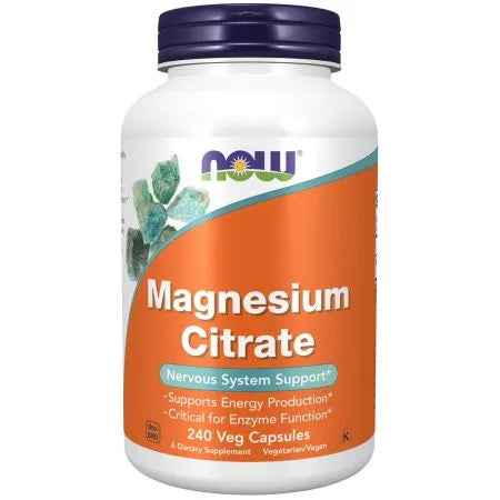 Cytrynian Magnezu  - NOW