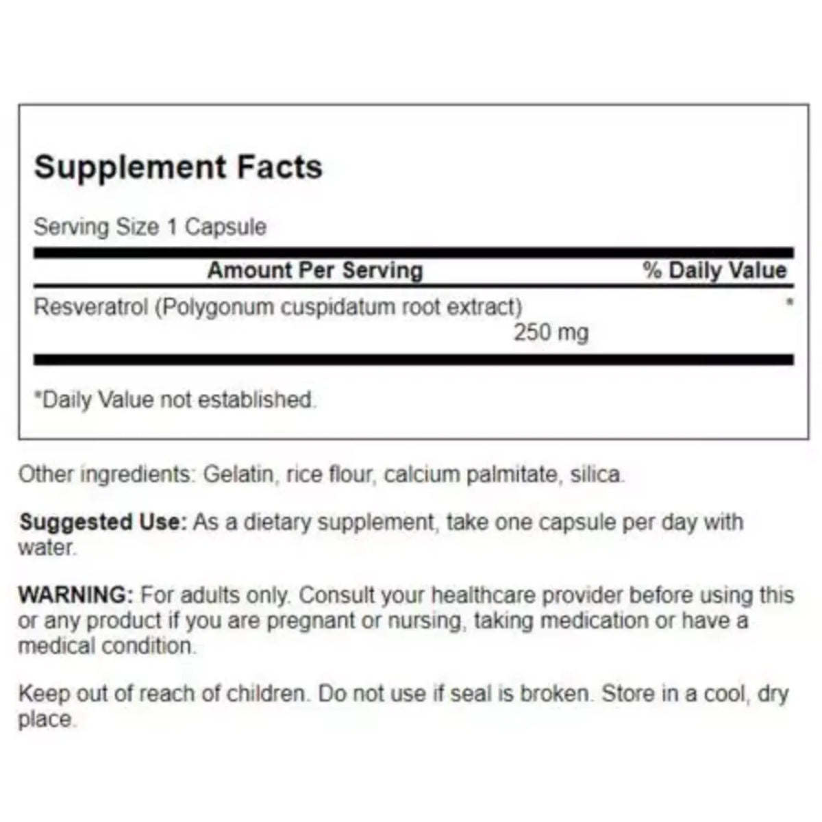 Resweratrol – Swanson