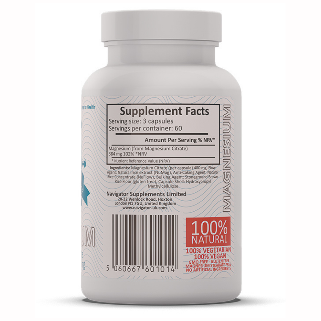 Magnez - Cytrynian Magnezu 400mg 