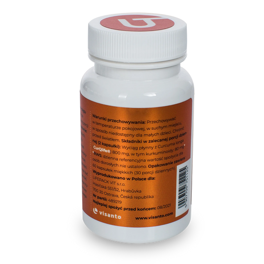 Kurkumina, 800 mg