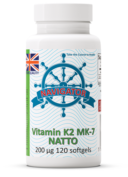 Vitamin K2 MK-7 softgels 200 μg