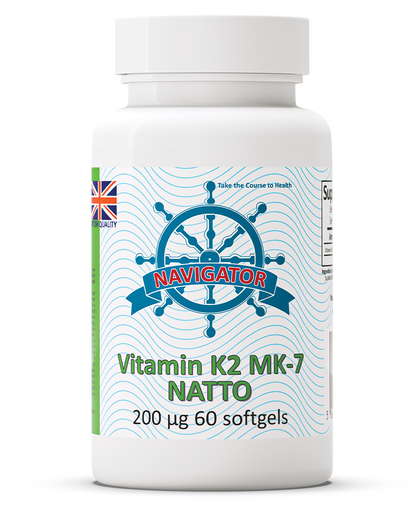 Vitamin K2 MK-7 softgels 200 μg