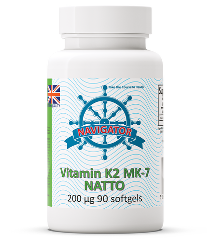Vitamin K2 MK-7 softgels 200 μg