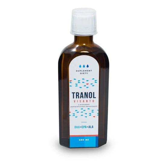 Tranol Omega 3 W Płynie, Pomarańcza + Banan
