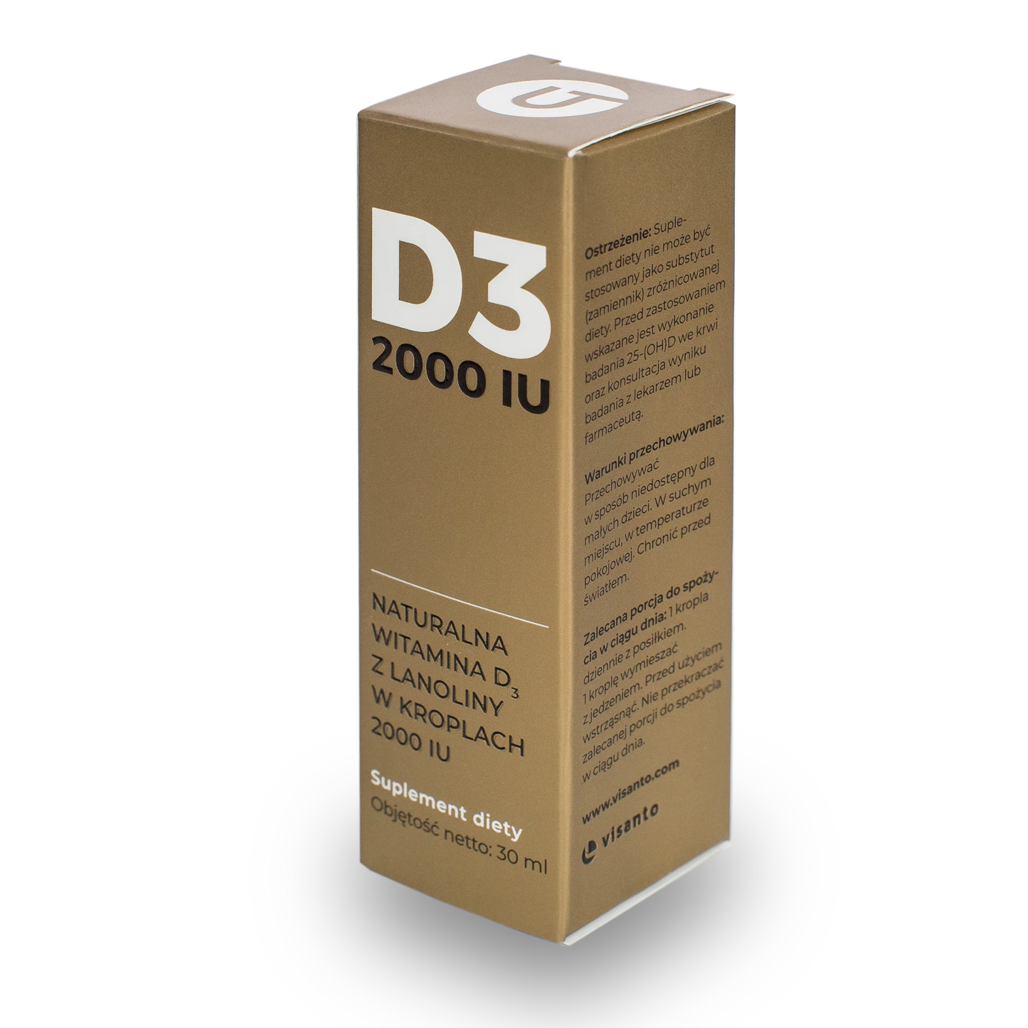 Vitamin D3, 2000 IU (Drops)