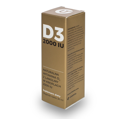 Vitamin D3, 2000 IU (Drops)