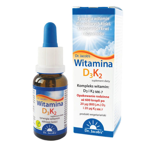 Witamina D3K2 20ml, 800 j.m.
