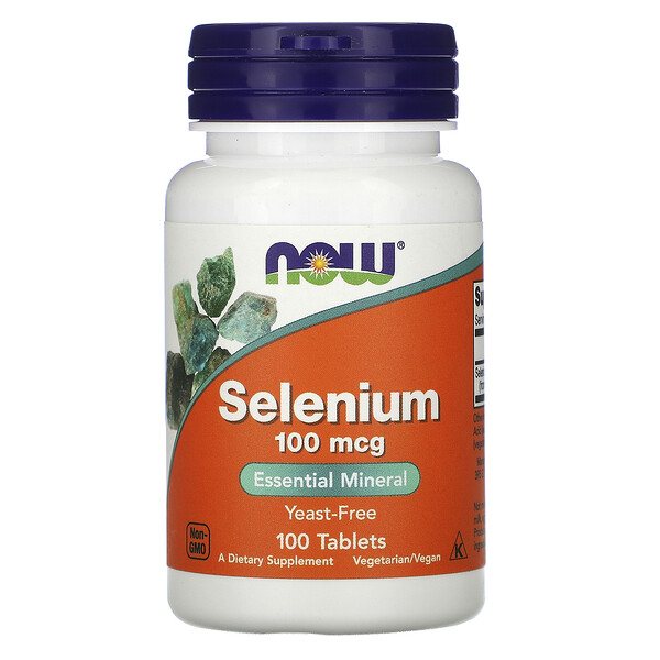 Selen 100 mcg - 100 tabletek