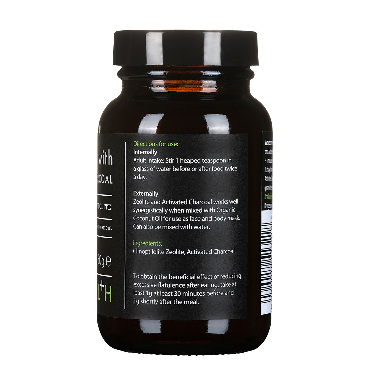 Zeolite With Activated Charcoal Powder