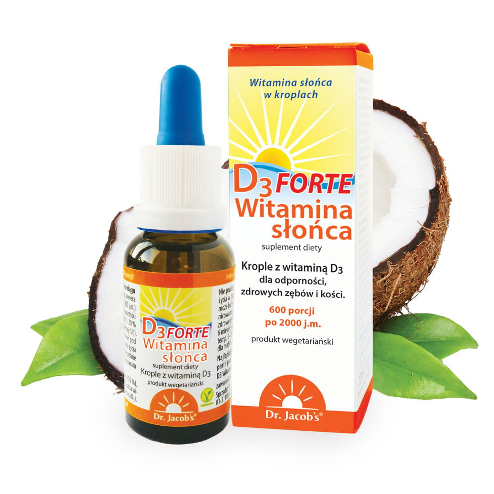Vitamin D3 Forte 20ml, 2000 IU