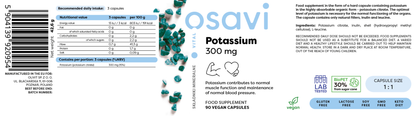Potassium, 300 mg