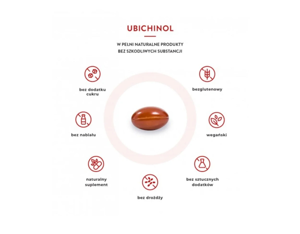 Ubiquinol Coenzyme Q10, 100mg